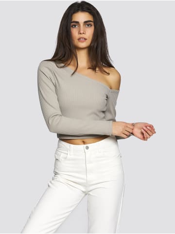 Gina Tricot Top Siv in Khaki