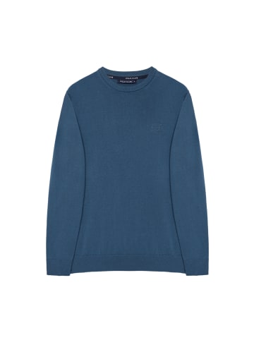 Polo Club Pullover in Denimblau