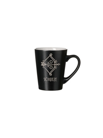 Ritzenhoff & Breker Henkelbecher Schütze Cosmic 350 ml schwarz in schwarz