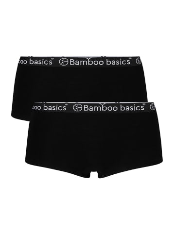 Bamboo Basics Panty 2er Pack in Schwarz