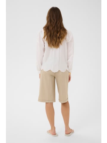 Cream Langarm-Hemd CRTrista Regular fit in Snow White