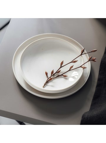 like. by Villeroy & Boch 6er Set Speiseteller Winter Glow in ø 27,3 cm in beige