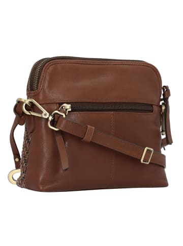 PICARD Samos Umhängetasche Leder 20 cm in cognac