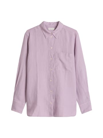 Marc O'Polo Leinen-Bluse regular in Dusty Lavender