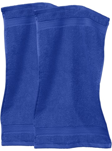 Erwin Müller Frottier Gästetuch 2er-Pack Friedrichshafen in azur