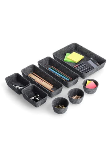 Zeller Present Organizer in grau