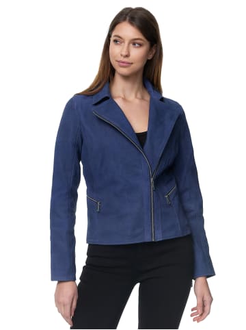 Tazzio Lederjacke "F500" - in Blau