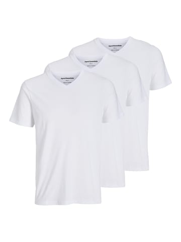 Aprel 3er-Pack T-shirt in White
