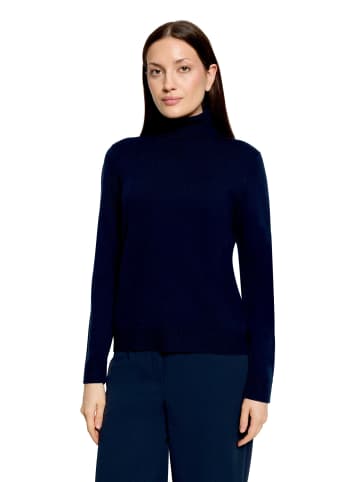 Betty Barclay Rollkragenpullover langarm in dunkelblau