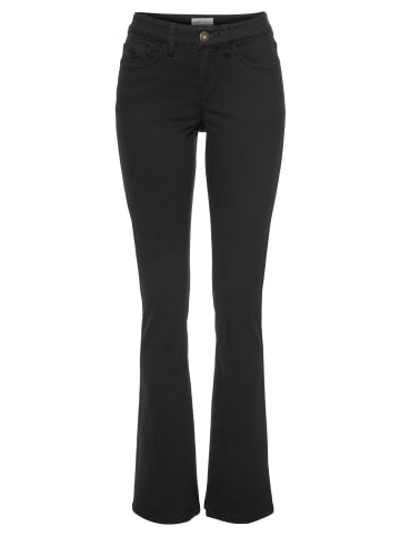 ARIZONA Bootcut-Jeans in schwarz