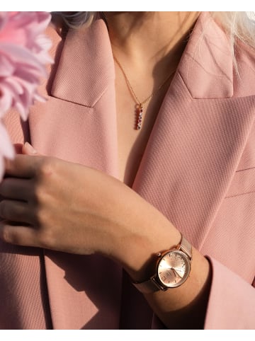 Girl Only Armbanduhr-Analog rosegold mittel (ca. 32mm) Girl Only GO