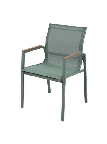 home24 Gartenstuhl Alora 2er-Set in Grün