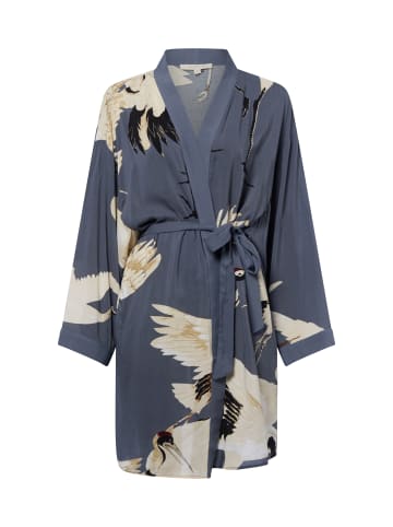 Marie Lund Morgenmantel in blau