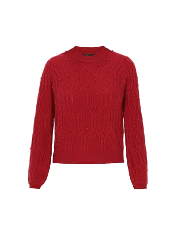 faina Women Sweater in burgundy