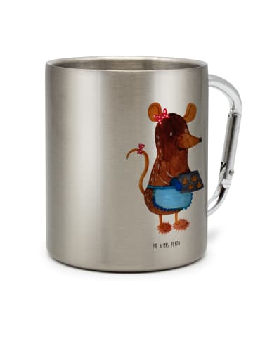 Mr. & Mrs. Panda Becher Maus Kekse ohne Spruch in Silber