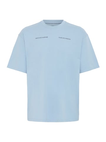 BLEND Rundhalsshirt BHKeaton in Blau