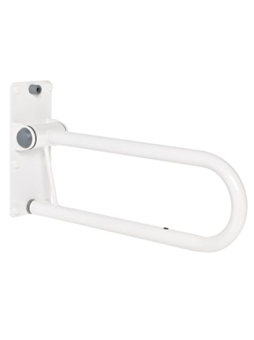 RIDDER WC-Aufstehbügel Tim, klappbar weiß 555 mm