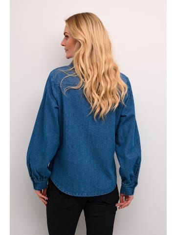 Cream Langarm - Hemd CRGerta Straight fit in Alaska Mid Blue Denim