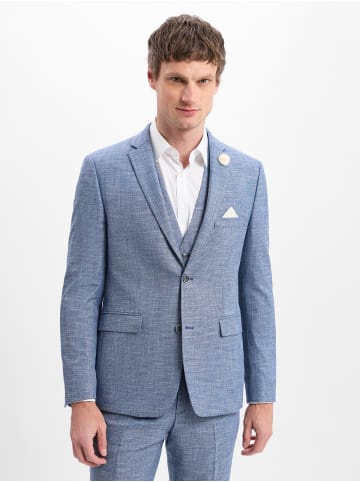 Finshley & Harding Baukasten-Sakko Steven in blau - 0003