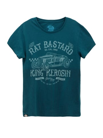 King Kerosin T-Shirt in Blau