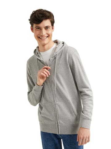 Polo Club Hoodie in Grau Vigore