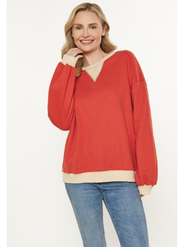 usha BLUE LABEL Women Sweatshirt in multicolor red
