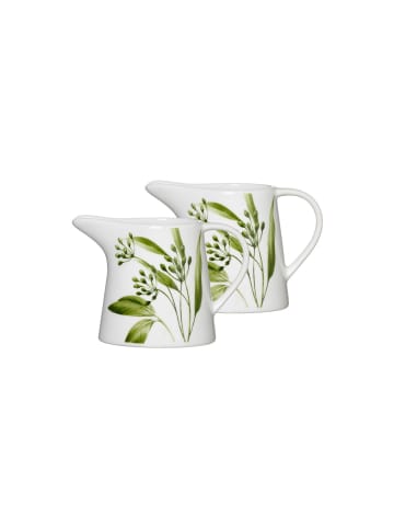 Ritzenhoff & Breker 2er Set Milchkännchen Evora 190 ml in weiß-grün