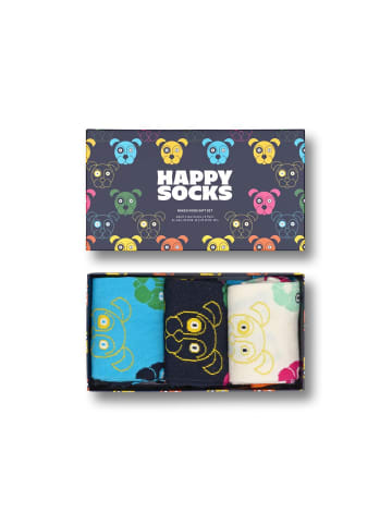 Happy Socks Dogs Gift Geschenk Box 36-40