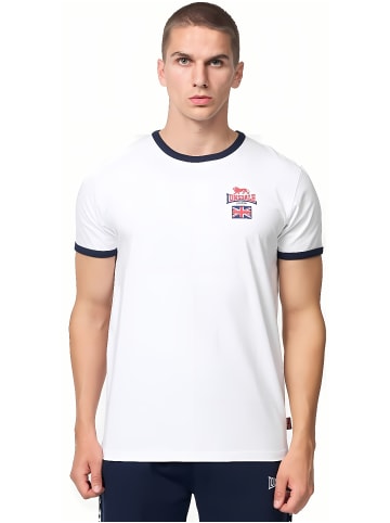 Lonsdale T-Shirt "Cashendun" in Weiß