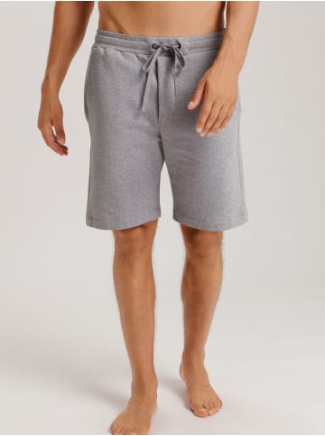 Hanro Pyjamashorts Natural Living in Grey Melange