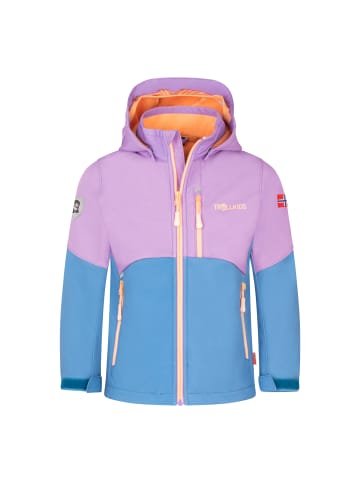 Trollkids Softshelljacke Balestrand in violet sorbet/graphite