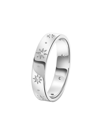 Lucardi 925 Silber Ring  Stern