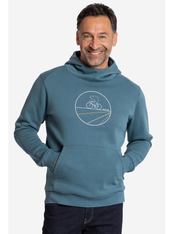 elkline Hoodie Fiets in aqua