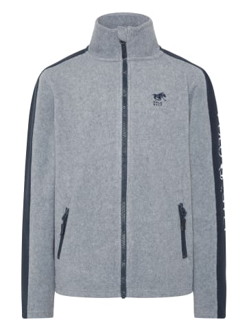 Polo Sylt Fleece-Jacke in Grau