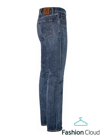 ALBERTO Straight Leg Jeans für Herren in blau