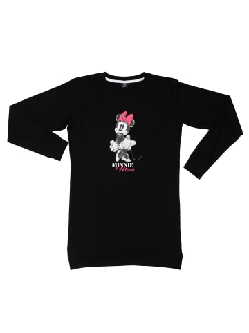 United Labels Disney Minnie Mouse Nachthemd - Langarm in schwarz