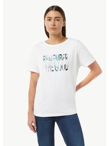 comma T-Shirt in 01E5_weiß