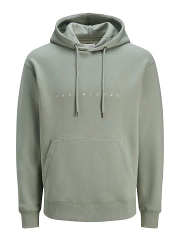 JACK & JONES PLUS Kapuzenpullover in Iceberg Green
