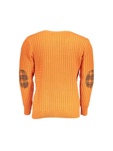 U.S. Polo Orange Acryl Herren Pullover