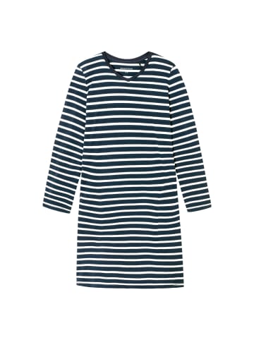 Schiesser Nachthemd Casual Essentials in Dunkelblau