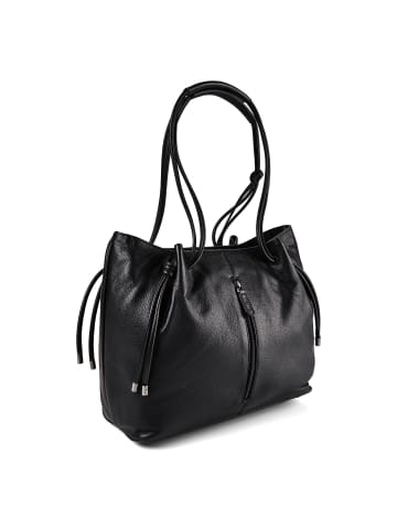 PICARD Boom Schultertasche Leder 35 cm in schwarz