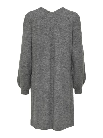 JDY Strickkleid in Dark Grey Melange