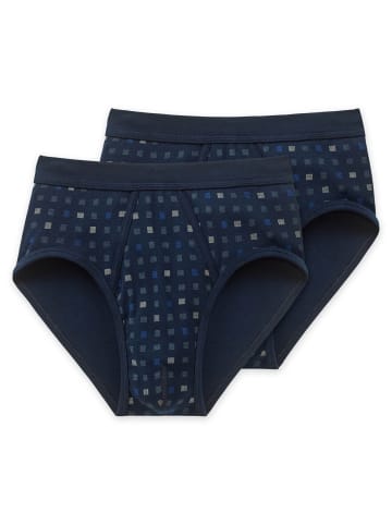 Schiesser Slip 2er Pack in Marine