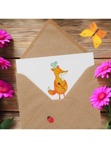 Mr. & Mrs. Panda Gutschein Kochkurs Erlebnisse mit Spruch in Weiß