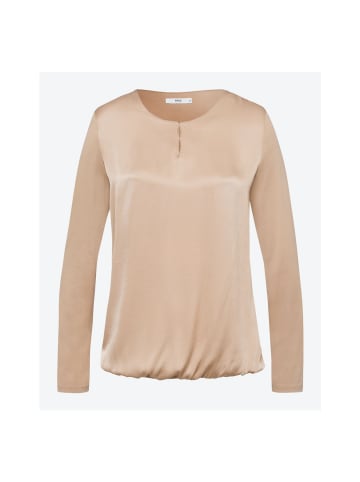 BRAX Langarmshirt in camel