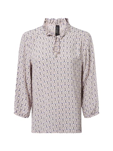MARC CAIN COLLECTIONS Bluse in beige mehrfarbig