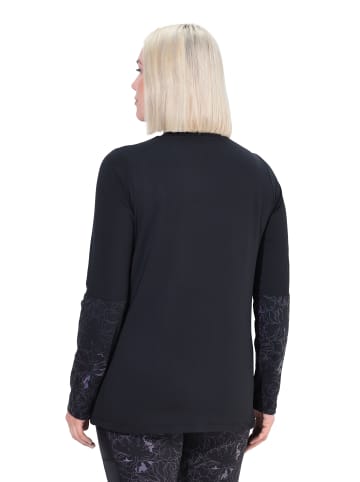 Ulla Popken Langarmshirt in schwarz
