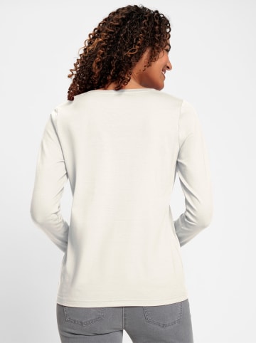 WITT WEIDEN Rundhals-Shirt in ecru