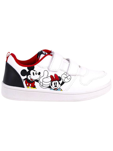 Cerda Sneaker Low Top Mickey & Minnie Mouse in Weiß