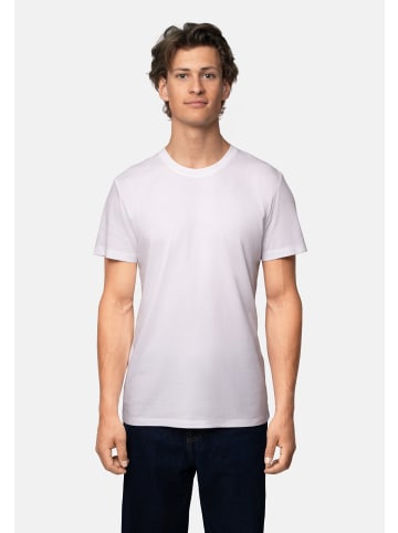 DANISH ENDURANCE T-Shirt Basic Crew Neck in weiß